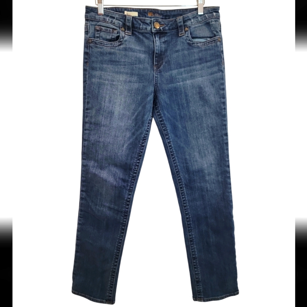 Kut From The Kloth Straight Leg Distressed Women's Size 10